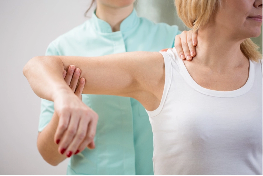 physiotherapy exercises for upper arm pain